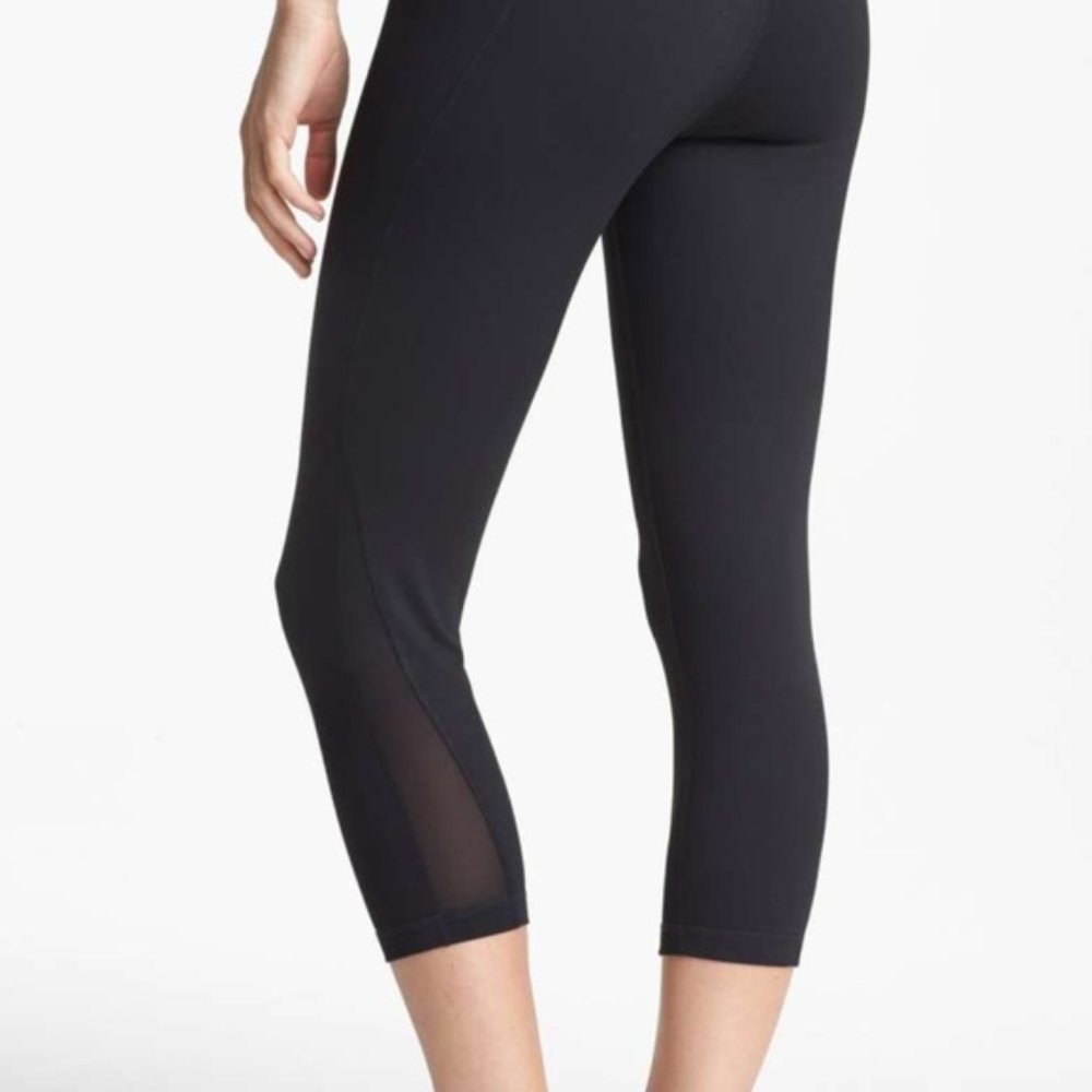 Zella Crop Leggings with Mesh Sides